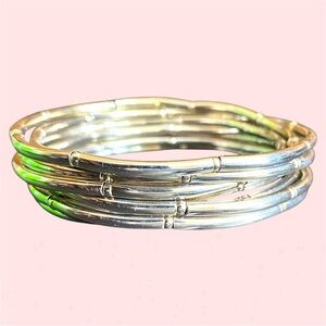 Elegant Silver snake wrap bracelet